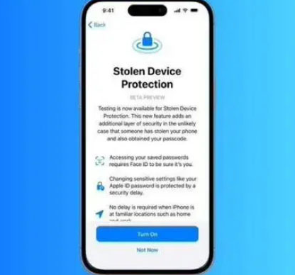 祥云苹果授权维修店分享被盗设备保护功能开启方法 