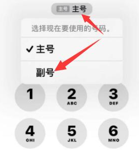 祥云苹果14维修店分享iPhone 14 Pro Max使用副卡打电话的方法 